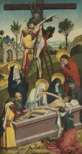 MASTER LEGEND SAINT MARY MAGDALENE 1490-1526,The Deposition and Entombment,Christie's GB 2016-10-26