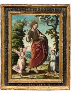 MASTER OF ASTORGA 1500-1500,John the Baptist,1510,Galerie Koller CH 2019-03-29