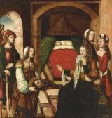 MASTER OF ASTORGA 1500-1500,Salome presenting the head of Saint John the Bapti,Christie's 2003-02-05