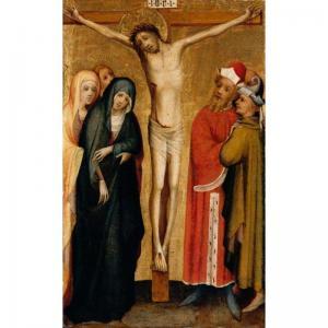 MASTER OF SAINT LAWRENCE 1415-1430,THE CRUCIFIXION,Sotheby's GB 2004-12-08