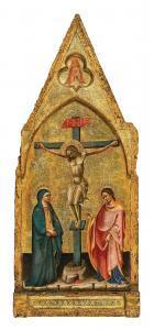 MASTER OF SAN JACOPO A MUCCIANA 1390-1420,Christ on the Cross with the Madonna and,Palais Dorotheum 2023-10-25