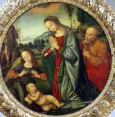 MASTER OF SANTO SPIRITO 1490-1520,ADORATION OF THE CHRIST CHILD,William Doyle US 2001-05-16
