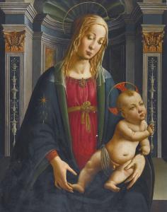 MASTER OF SANTO SPIRITO 1490-1520,MADONNA AND CHILD,Sotheby's GB 2014-07-10