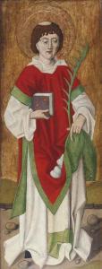 MASTER OF STYRIA 1500,Wing of an altarpiece,c.1500,Christie's GB 2016-05-24