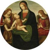 MASTER OF THE GREENVILLE TONDO,MADONNA AND CHILD WITH THE YOUNG SAINT JOHN THE ,Sotheby's 2010-06-03
