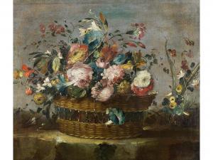MASTER OF THE GUARDESCHI FLOWERS 1730-1760,GROSSER BLUMENKORB,Hampel DE 2023-06-29