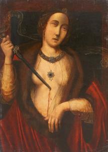 MASTER OF THE HOLY BLOOD 1500-1520,LUKRETIA,Lempertz DE 2012-09-26