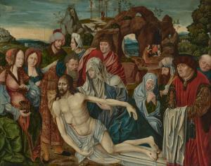 MASTER OF THE HOLY BLOOD 1500-1520,The Lamentation,Christie's GB 2023-12-08