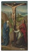 MASTER OF THE LEGEND OF SAINT LUCY 1480-1500,The Crucifixion,Christie's GB 2021-12-07