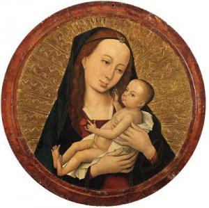 MASTER OF THE LIFE OF THE VIRGIN,Virgin and Child,Christie's GB 1998-07-10