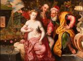 MASTER OF THE LOST SON,Susanna and the Elders.,Galerie Koller CH 2009-03-23