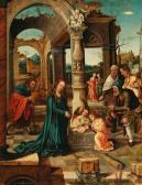 MASTER OF THE VON GROOTE ADORATION,The Adoration of the Shepherds,Palais Dorotheum 2021-06-08