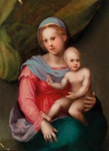 MASTER OF VOLTERRA 1530-1570,Madonna and Child,Palais Dorotheum AT 2017-04-25