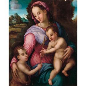 MASTER OF VOLTERRA 1530-1570,Madonna col Bambino e san Giovannino,San Marco IT 2009-09-27