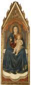 MASTER STRAUS MADONNA 1835-1415,Madonna and Child enthroned,Palais Dorotheum AT 2015-04-21