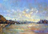 MASTERS Geoff 1900-1900,RIVER THAMES TOWARDS THE CITY,Keys GB 2013-12-06