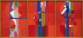 MATAL Bohumir 1922-1988,Triptych,1973,Art Consulting CZ 2015-05-17