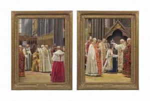 MATANIA Fortunino 1881-1963,Scenes from the coronation of King George VI,Christie's GB 2017-02-22