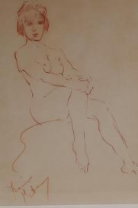 MATANIA Franco 1922-2006,female figure study,Crow's Auction Gallery GB 2023-01-18
