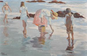MATANIA Pablo 1936,Figures on a Beach,John Nicholson GB 2019-03-27