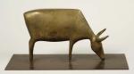MATARE Ewald 1887-1965,Grazing steer,Millea Bros US 2007-05-06