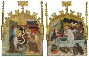 Mates Joan 1370-1431,The Annunciation; and The Resurrection,Christie's GB 2019-07-05