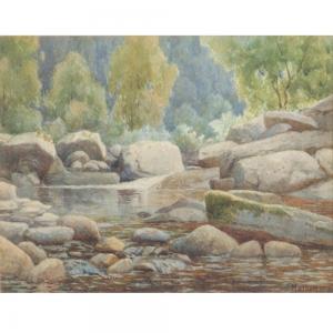 MATHER John Robert 1848-1916,Erskine River Lorne,Ripley Auctions US 2023-07-01