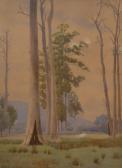 MATHER John Robert 1848-1916,RIVER GUMS,Leonard Joel AU 2017-08-10