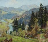 MATHER Richard 1900-1900,"Flusslandschaft",1951,Palais Dorotheum AT 2012-11-14