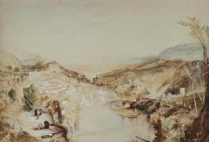 MATHEW P H,Classical italianate landscape,1913,Bloomsbury London GB 2011-06-22