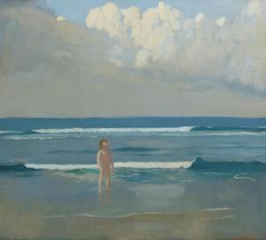 MATHEWS Arthur Frank 1860-1945,The Spirit of Youth Emerging from the Surf,1910,Bonhams GB 2023-02-07