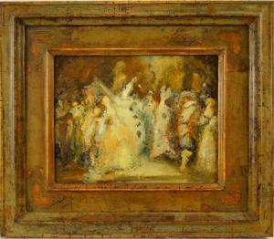 MATHEWS FREDERIC 1869-1941,Expressionist Dancers,California Auctioneers US 2018-12-09