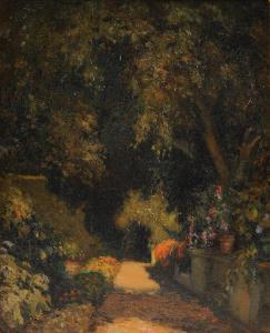 MATHEWS FREDERIC 1869-1941,The Pathway,Simpson Galleries US 2016-09-10