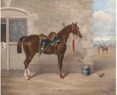 MATHEWS John Chester 1884-1912,A liver chestnut charger of the Hussars,1889,Christie's GB 2003-11-27