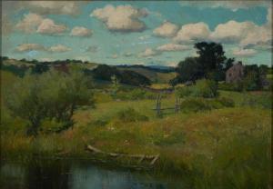 MATHEWSON Frank Convers 1862-1941,Pondside Meadows,1902,Skinner US 2024-03-06