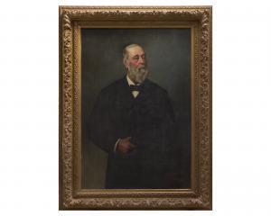 MATHEY Paul 1844-1929,Portrait of a Gentleman,1890,Hindman US 2024-08-21