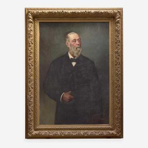 MATHEY Paul 1844-1929,Portrait of a Gentleman,1890,Freeman US 2023-07-13