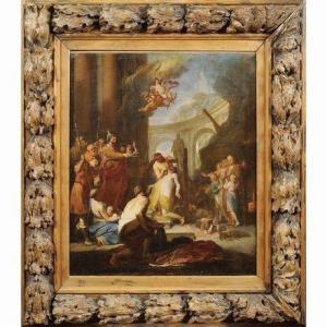 Mathieu Elias 1658-1741,Il martirio di Sant' Eugenio,Colasanti Casa D'Aste Roma IT 2017-11-23