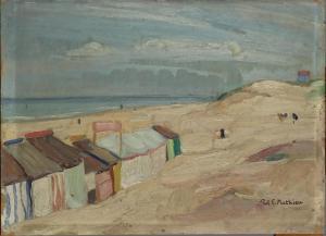 mathieu pol francois 1895-1979,Vue de plage,Monsantic BE 2022-09-04