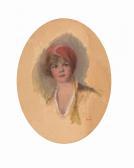 MATHIOPOULOS Pavlos 1876-1959,Greek beauty,Sotheby's GB 2007-05-15
