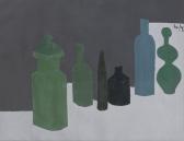 MATINE DAFTARY Leyly 1937-2007,IRANIAN GREEN BOTTLES,1966,Sotheby's GB 2019-04-30