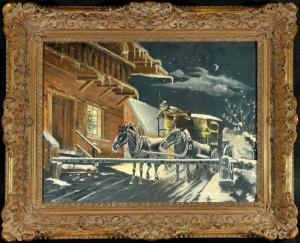 MATISE 1900-1900,Weihnacht auf der Landstraße,1957,Allgauer DE 2016-01-15