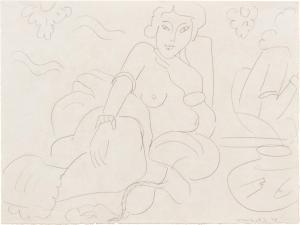 MATISSE Auguste 1866-1931,Jeune femme assise,1929,Sotheby's GB 2023-10-20