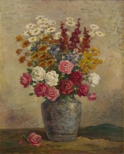 MATISSE Camille 1800-1900,Flowers in a vase,Rosebery's GB 2021-12-01