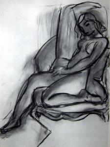 MATISSE Henri 1869-1954,Nude on Chair,1919,Lots Road Auctions GB 2007-10-07