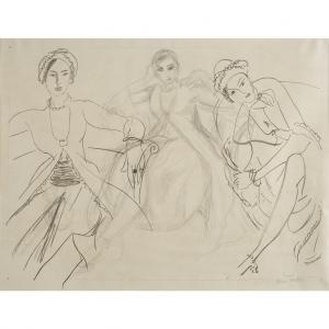 MATISSE Henri 1869-1954,TROIS FIGURES,1930,Freeman US 2018-11-13