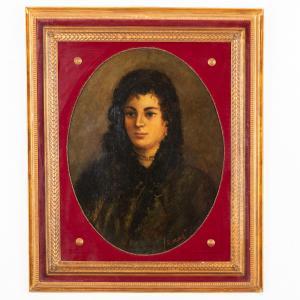MATOUT Louis 1811-1888,Ritratto di donna,Wannenes Art Auctions IT 2023-02-02