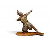 MATSUMORI/SHOSEI,A gilt bronze figure of an archer,Bonhams GB 2019-06-26