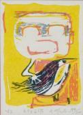 MATSUMOTO Akira 1936,Boy with Bird,1962,Burchard US 2020-03-22