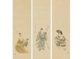 MATSUMOTO Fuko,Urashima Taro, Takeshiuchino Sukune, Miura Yoshiak,1911,Mainichi Auction 2020-01-17